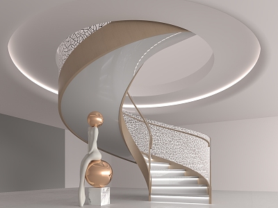 Stairs 3d model