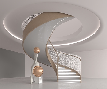 Stairs 3d model