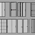 Various Interior Door Designs With Glass Panels Sliding And Hinged Styles