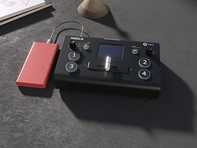 Modern switcher camera 3d model
