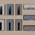 Midea Household Water Heaters with Digital Display Multiple Styles for Daily Use