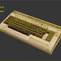 Vintage Commodore Keyboard Classic Beige Brown Design With Functional Keys Retro Electronic Appliance