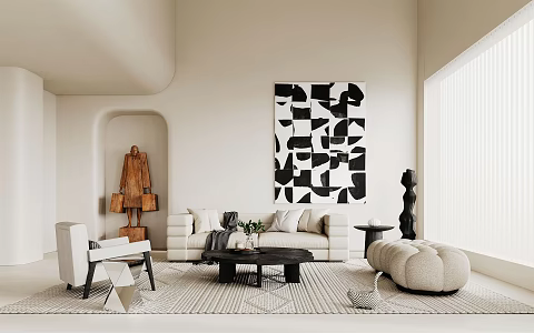 The Silent Living Room 3d model