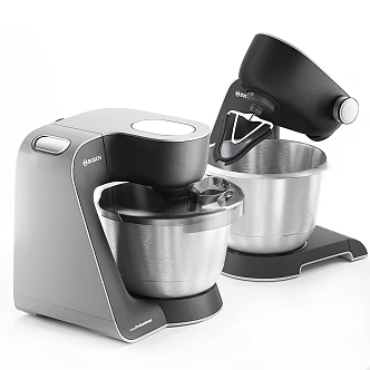 modern kitchenware equipment kitchen appliances harvester bosh 3d model