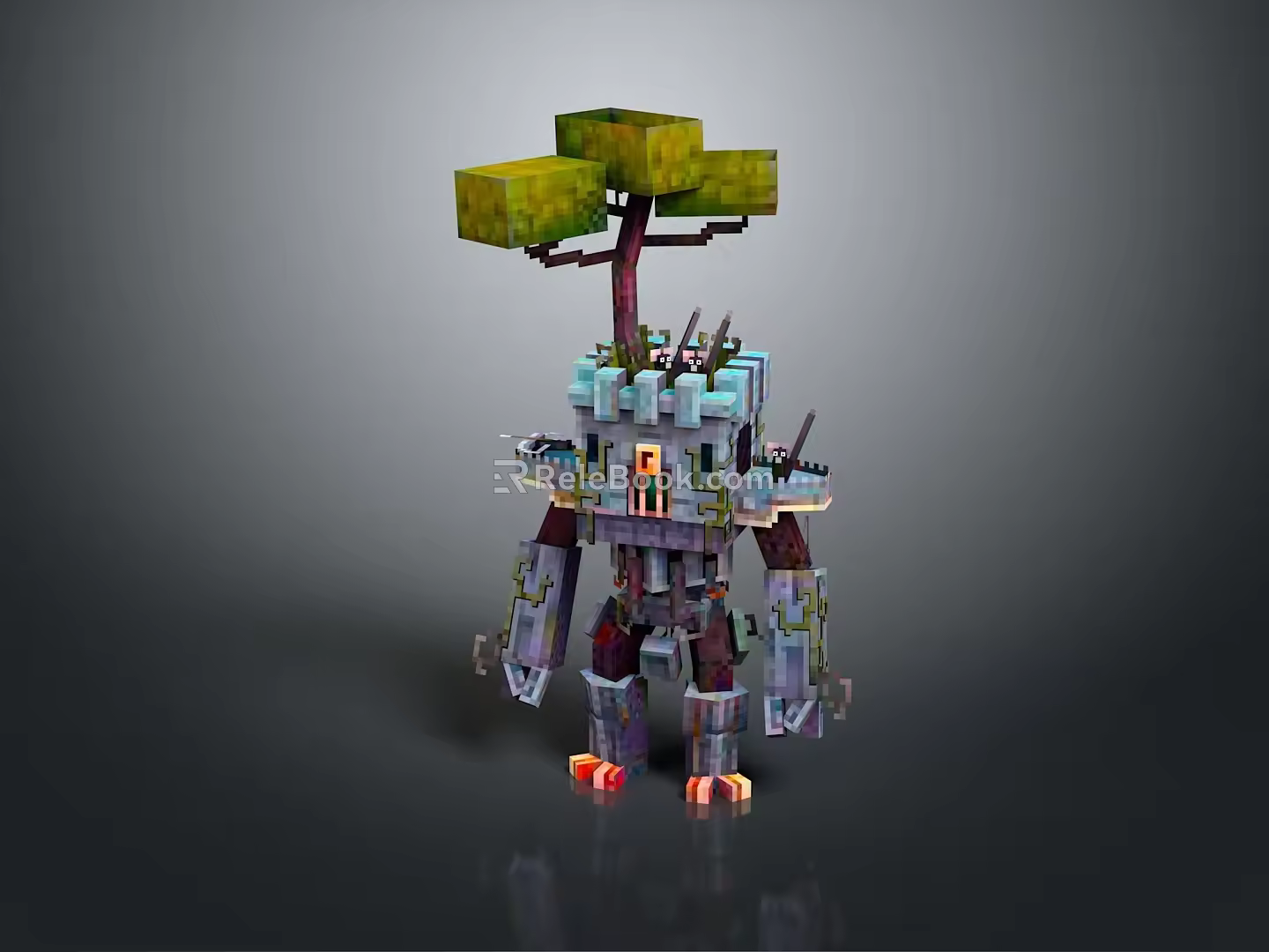Elf Tree Demon Tree Monster Tree Man Tree Elf Monster Alien Monster 3d model