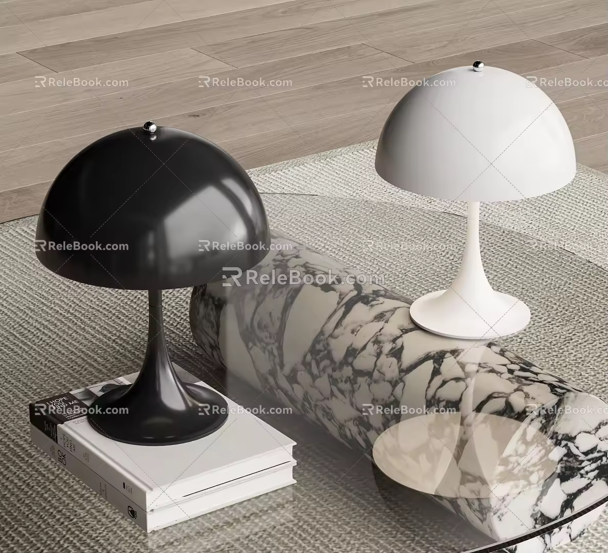 Modern Table Lamp Portable Table Lamp 3d model