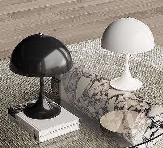 Modern Table Lamp Portable Table Lamp 3d model