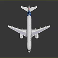 Silver ARJ21-700 Commercial Passenger Aircraft With Blue Tail Wings And Modern Engines