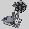 three-dimensional printer 3d model