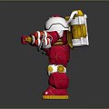 Mech Warrior Mech Soldier Machine Battlearm Mechanical Battlearm Machine Fighter Robot 3d model