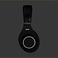 Black Over Ear Computer Headphones With Sleek Design And Comfortable Ear Cushions