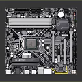 Computer Motherboard Computer Motherboard High-end Motherboard High-end Motherboard Gaming Motherboard Asus Motherboard 3d model