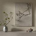 Quiet decorative painting 3d model