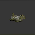 Winding Mountainous Terrain With Multi Layered Roads Stone Walls Rocky Cliffs And Green Trees