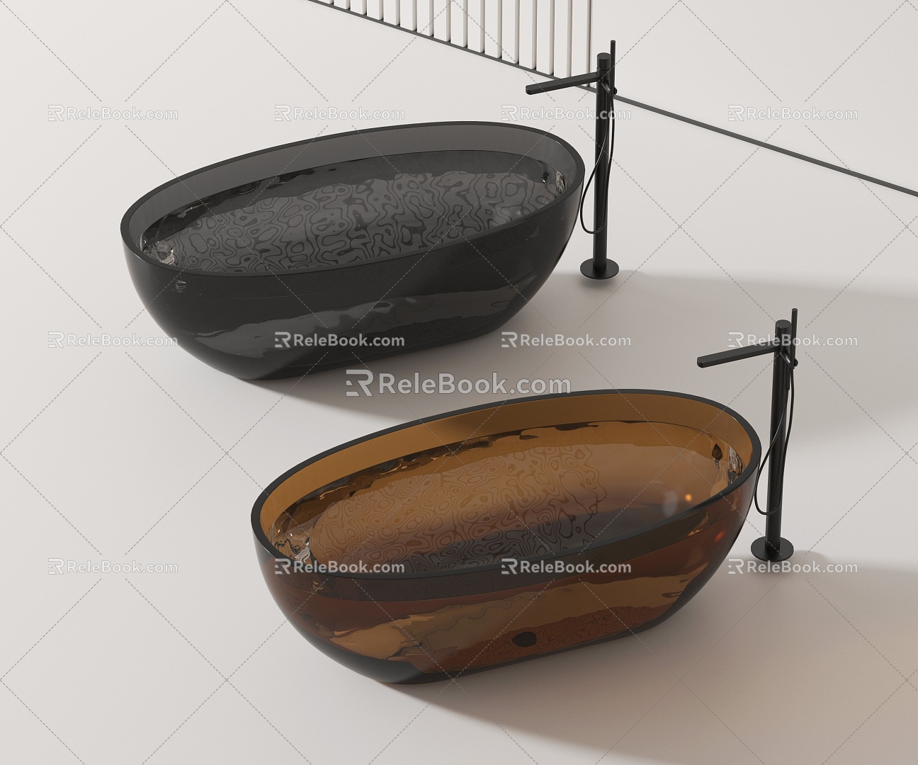 Modern Bathtub 3d model