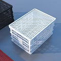 Colorful Plastic Storage Baskets And Containers In Various Sizes For Household Organization