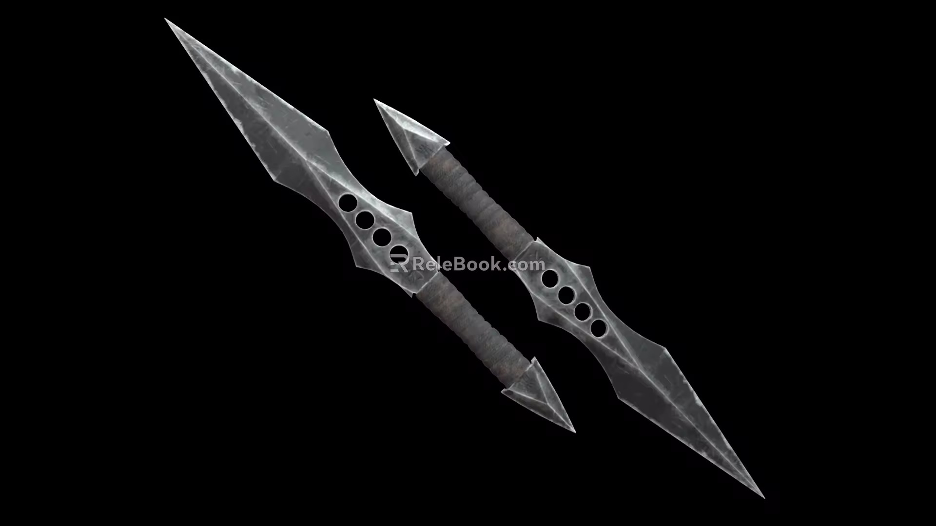 Bitter No Dart Hidden Weapon Flying Knife bayonet spike weapon ninja dart throwing weapon low face number low model simple model movie level realistic 3d model
