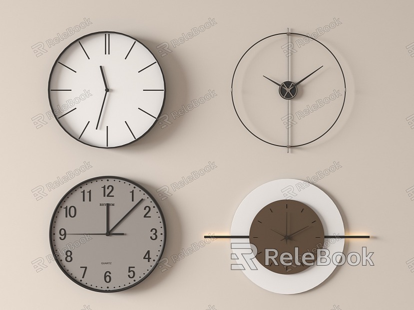 Clock Wall Clock Wall Decoration Pendant model