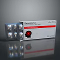 Paracetamol 500mg Tablets Package For Mild Pain Relief With 20 Tablets