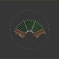 Accordion Cartoon Accordion Animation Accordion Ancient Accordion Barrel Classical Musical Instruments Organ 3d model