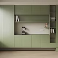 Modern Decorative Cabinet 3d model