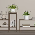 Modern Storage Rack 3d model