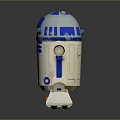 Robot Assistant Small Robot Butler 3d model