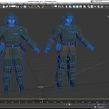 Imperial Soldiers Imperial Guards Imperial Guards Soldiers Special Forces Police Soldiers Iron Soldiers Low Face Number Low Model Simple Model Movie and TV Level Realism 3d model