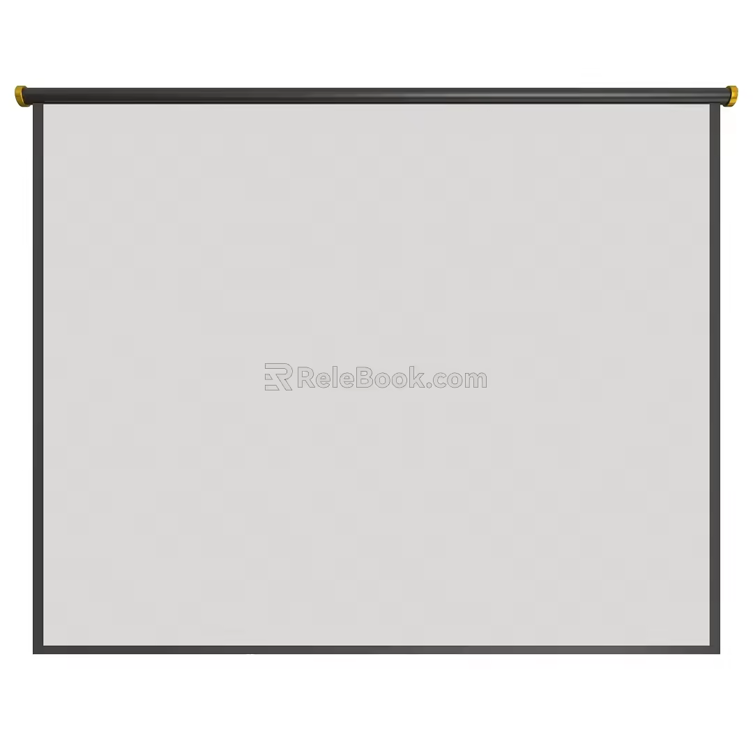 Modern Furniture Projection Cloth Projector Projection Instrument Projection Cloth 3d model