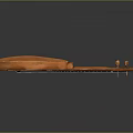 Artisan Crafted Wooden Stringed Musical Instrument with Detailed Carved Patterns and Smooth Finish