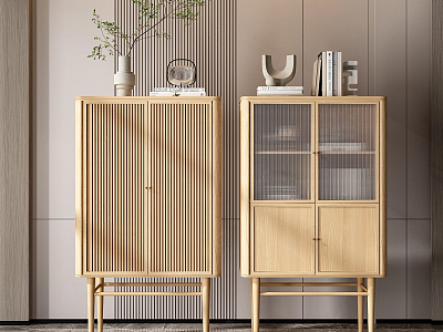 Modern Sideboard High Cabinet model