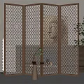 Screen partition 3d model