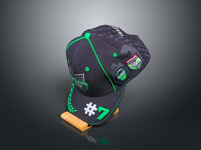 Men's Hat Winter Brim Hat Baseball Hat Sports Hat Men's Hat Boys Hat Cap Hat 3d model