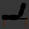 Modern Multi Person Sofa With Dark Gray Fabric And Wooden Legs Design Style