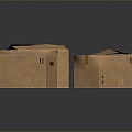 Logistics box express box parcel box carton goods box goods box box box box box 3d model