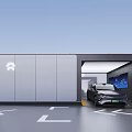 Industrial Electric Vehicle Charging Station With Smart Parking And Digital