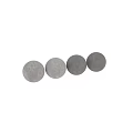 Gray Textured Concrete Panels And Spheres As Modern Construction Components 3d model