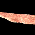 Steak raw steak meat beef pork 3d model