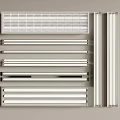Grille lamp 3d model