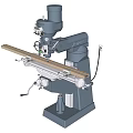 Vertical milling machine Milling machine 3d model