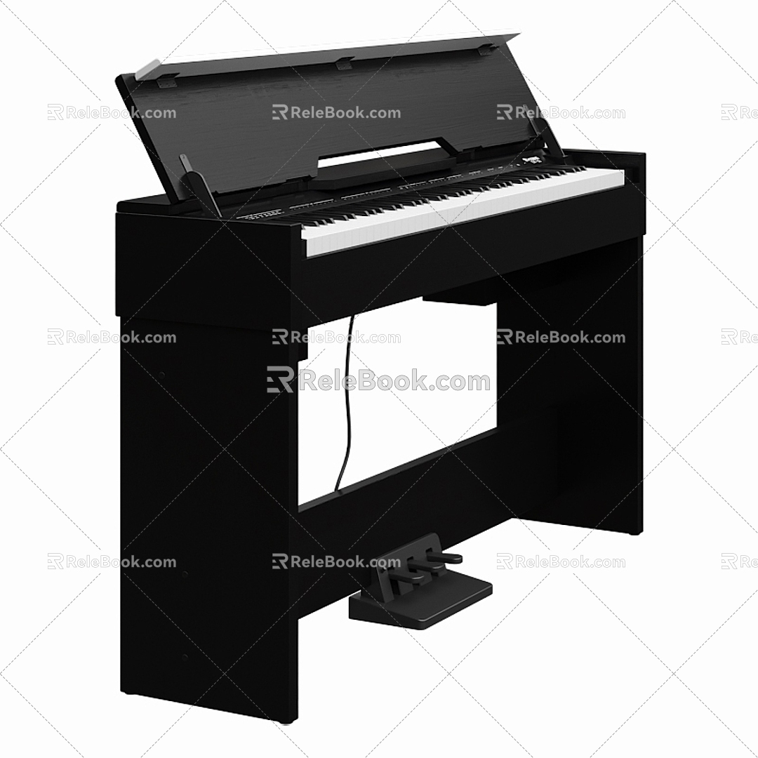 Piano Instrument Piano Piano Equipment Music Art Furniture 3d model