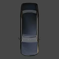 Black Luxury Sedan With Classic Design Silver Trim And Elegant Wheel Details