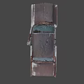 Rusty Mercury Comert Cars 3d model