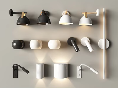 Modern wall lamp bedroom wall lamp living room wall lamp aisle wall lamp decorative wall lamp 3d model