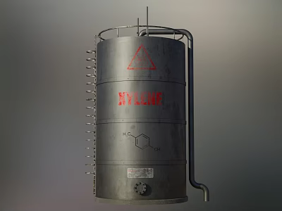 Storage tank 3d model Storage tank 3d model