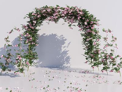 Floriculture Works Meichen Wedding Floriculture Giant Flower 3d model