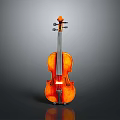 Violin Cartoon Violin Animation Violin Instrument String Western Instrument 3d model