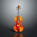 Violin Violin Cartoon Violin Animation Violin Instrument String Western Instrument 3d model