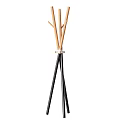 Modern Minimalist Floor Lamp With Black Tripod Stand And Branch Like Design