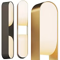 Modern Wall Sconce Design With Gold And Black Metal Frames And Soft Warm Light